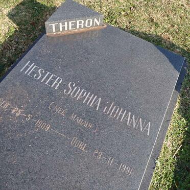 THERON Hester Sophia Johanna nee MARAIS 1909-1991