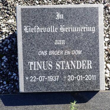 STANDER Tinus 1937-2011
