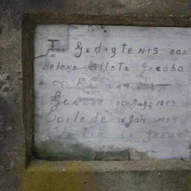 BARNARD Helena Aletta Jacoba 1839-1937