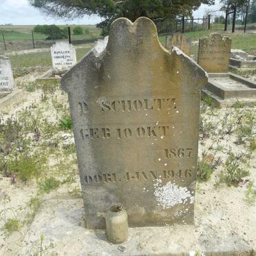 SCHOLTZ D. 1867-1946