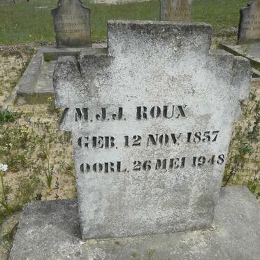 ROUX M.J.J. 1857-1948
