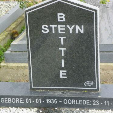STEYN Bettie 1936-2010