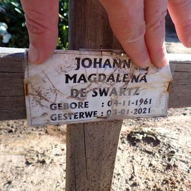 SWARTZ Johann? Magdalena, de 1961-2021