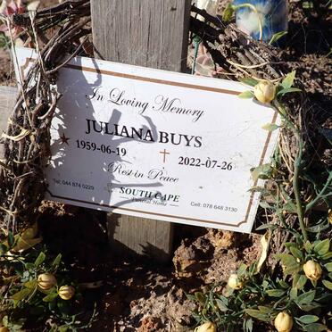 BUYS Juliana 1959-2022