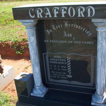 CRAFFORD Dirk Johannes Gerhardus 1953-2005