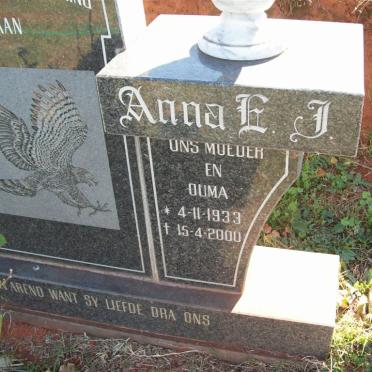 CRAFFORD Gert J. 1923-1997 &amp; Anna E.J. 1933-2000