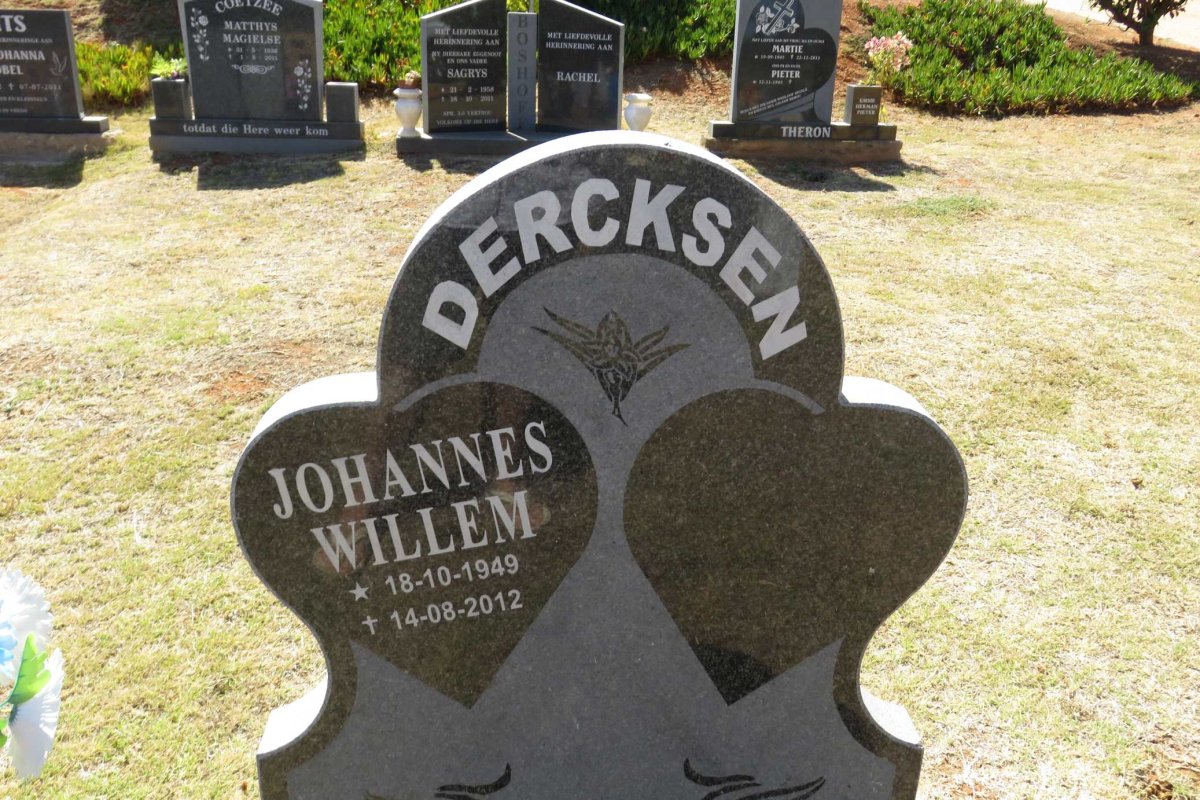 DERCKSEN Johannes Willem 1949-2012