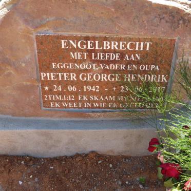 ENGELBRECHT Pieter George Hendrik 1942-2017