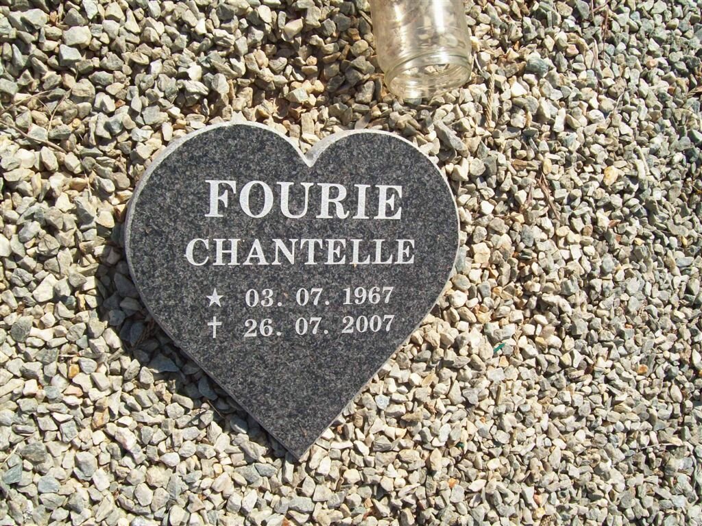 FOURIE Chantelle 1967-2007
