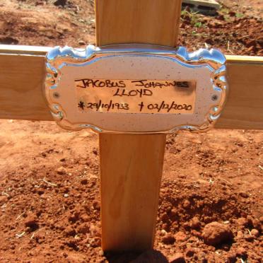 LLOYD Jacobus Johannes 1933-2020