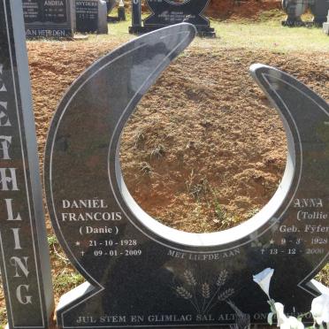 NEETHLING Daniël Francois 1928-2009 &amp; Anna Yda FYFER 1928-2000