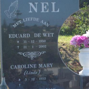 NEL Eduard de Wit 1950-2002 &amp; Caroline Mary 1953-