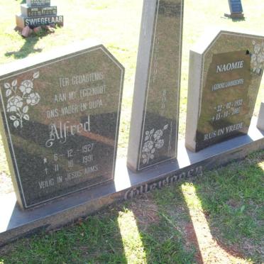 OLLEWAGEN Alfred 1927-1991 &amp; Naomi LAMBRECHTS 1932-2005