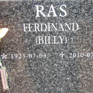 RAS Ferdinand 1923-2010