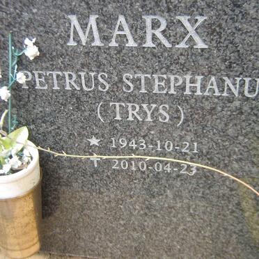 MARX Petrus Stephanus 1943-2010