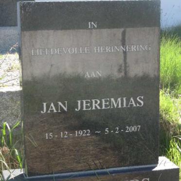 VILLIERS Jan Jeremias, de 1922-2007