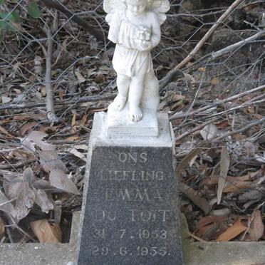 TOIT Emma, du 1953-1955