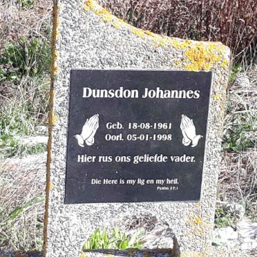 DUNSDON Johannes 1961-1998