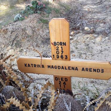 ARENDS Katrina Magdalena 1963-2018