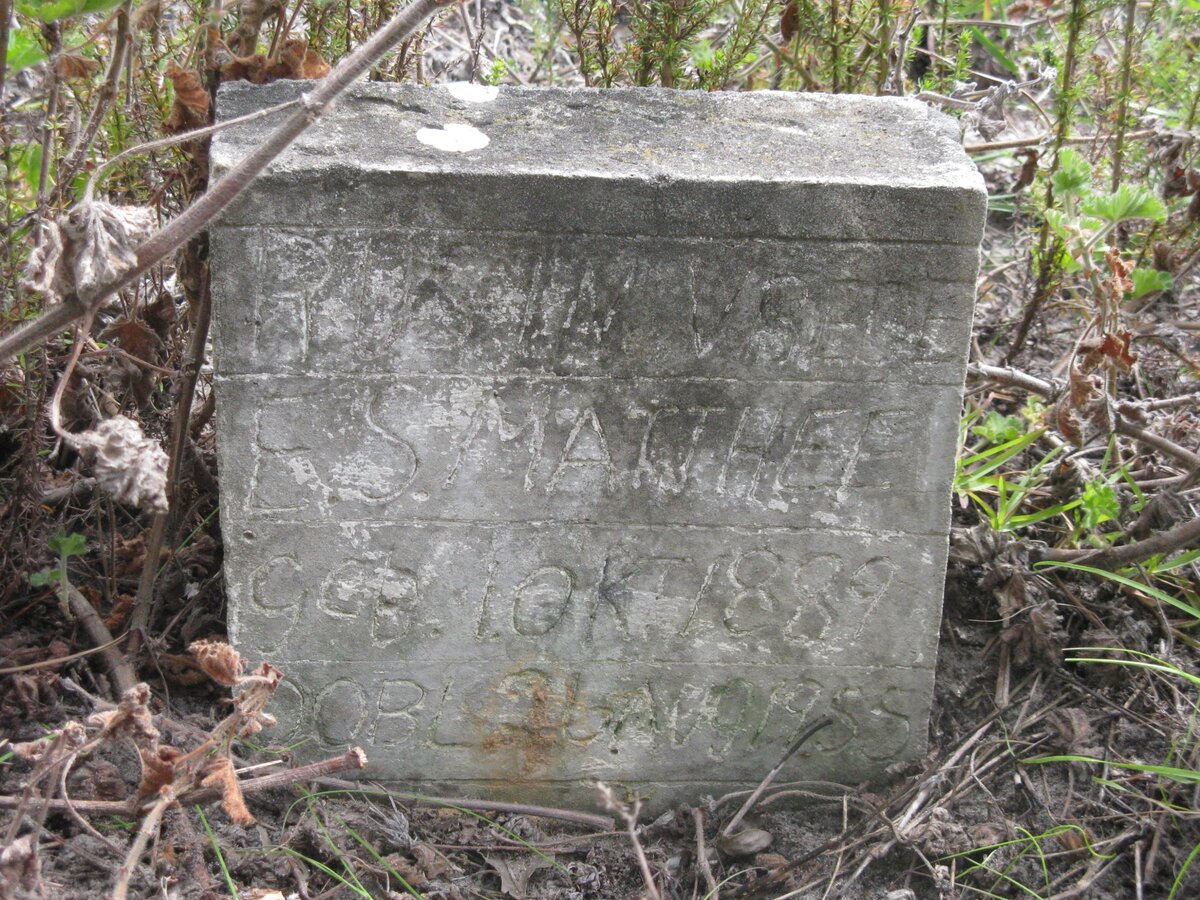 MATTHEE E.S. 1889-1955