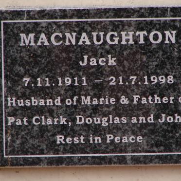 MacNAUGHTON Jack 1911-1998