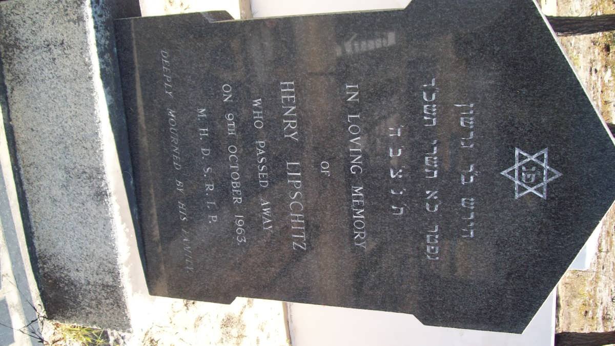 LIPSCHITZ Henry -1963