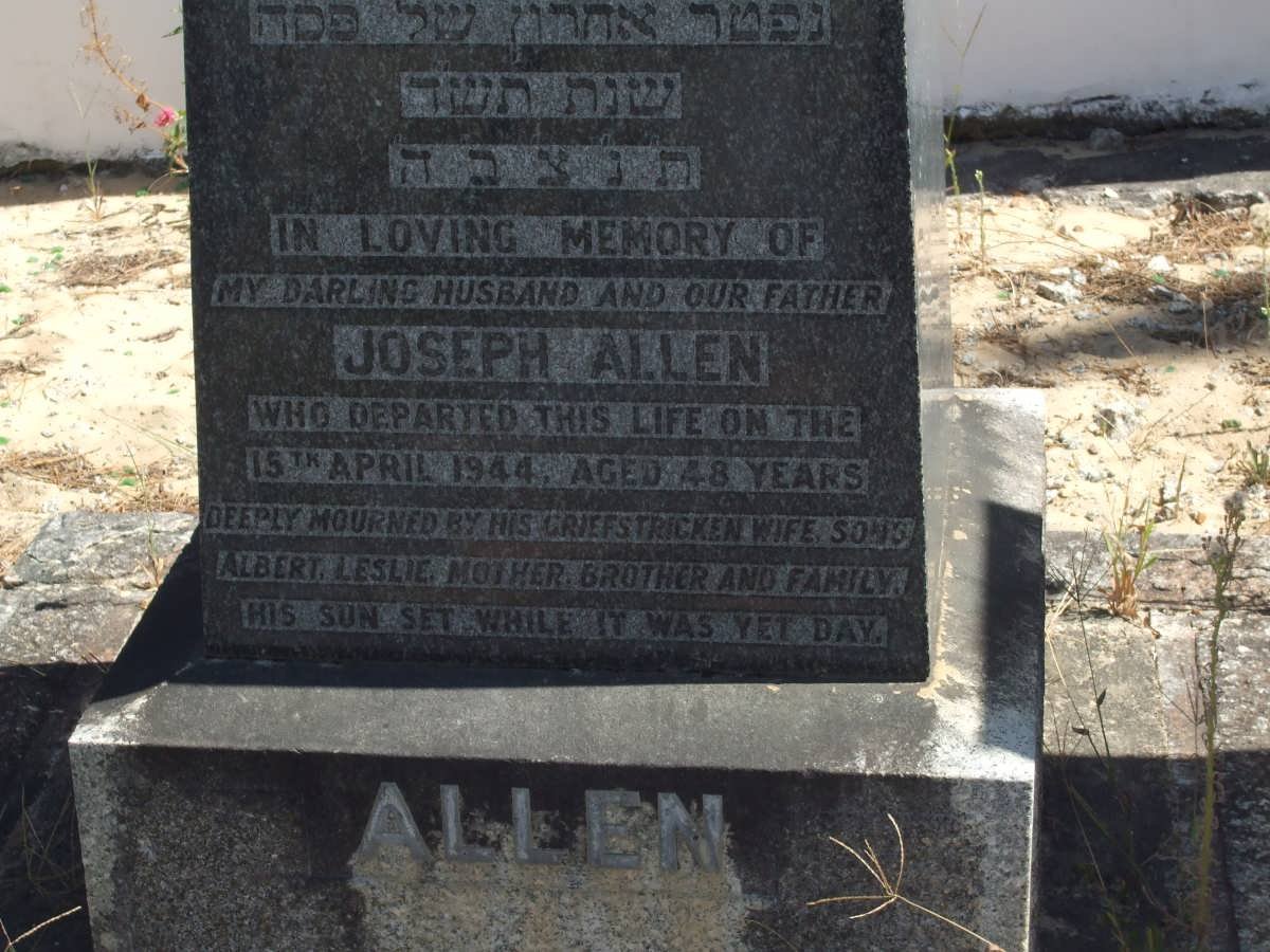 ALLEN Joseph -1944