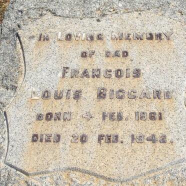 BIGGARD Francois Louis 1861-1942