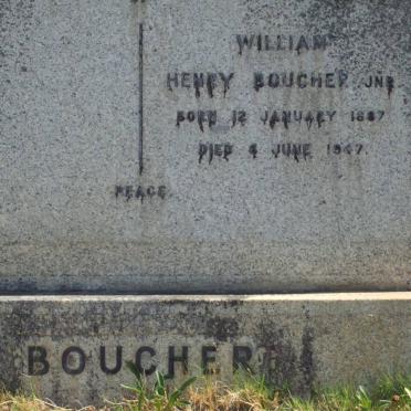 BOUCHER William Henry 1887-1947