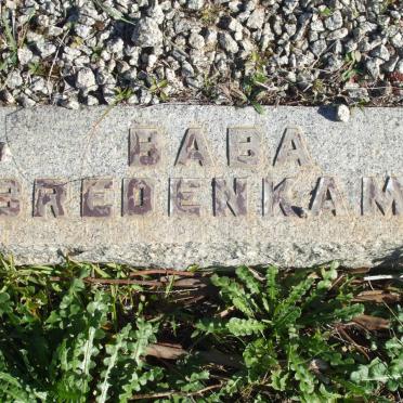 BREDENKAMP Baba