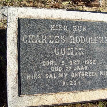 CONIN Charles Rodolphe -1952