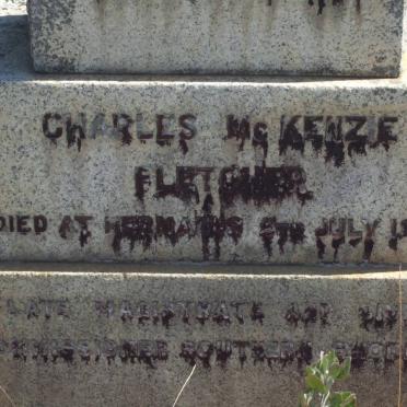 FLETCHER Charles McKenzie -1947