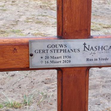 GOUWS Gert Stephanus 1936-2020