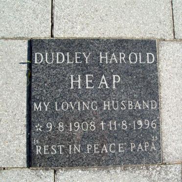 HEAP Dudley Harold 1908-1996