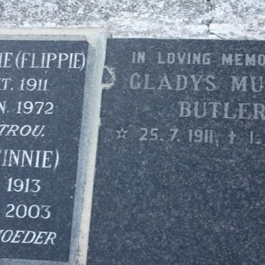 BUTLER Gladys Muriel 1911-1987