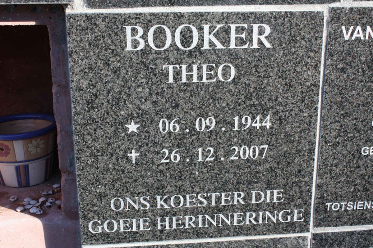 BOOKER Theo 1944-2007