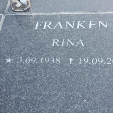 FRANKEN Rina 1938-2000