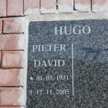 HUGO Pieter David 1931-2005
