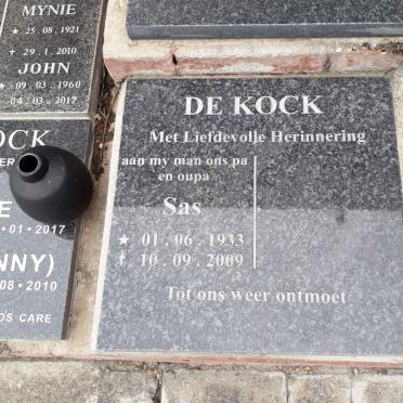 KOCK Sas, de 1933-2009