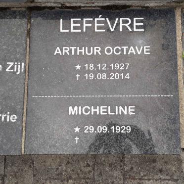 LEFEVRE Arthur Octave 1927-2014 &amp; Micheline 1929-