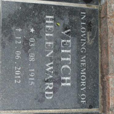 VEITCH Helen Ward 1915-2012