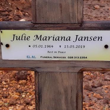 JANSEN Julie Mariana 1964-2019