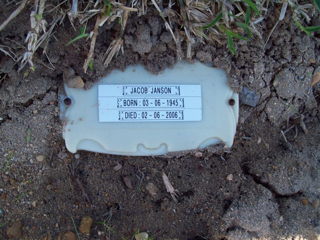 JANSON Jacob 1945-2006