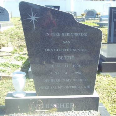 LAUBSCHER Bettie 1908-1996