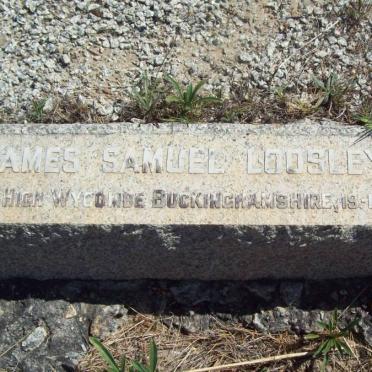 LOOSLEY James Samuel 1863-1951