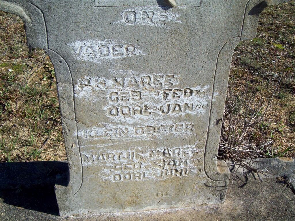 MAREE P.H. 18?0-191? :: MAREE Martjie