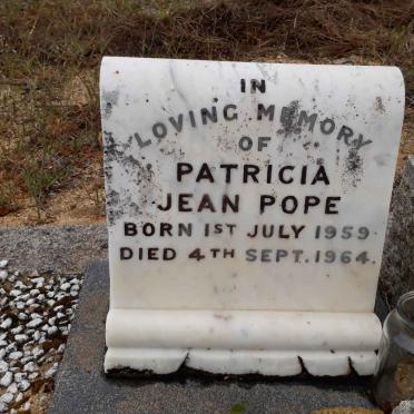 POPE Patricia Jean 1959-1964