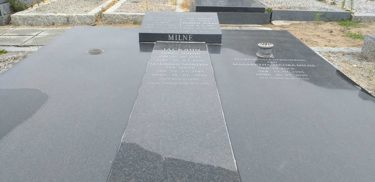 MILNE James 1913-1973 &amp; Doreen Susan 1916-1995