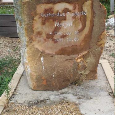 NAGEL Gerhardus Frederik 1937-2011