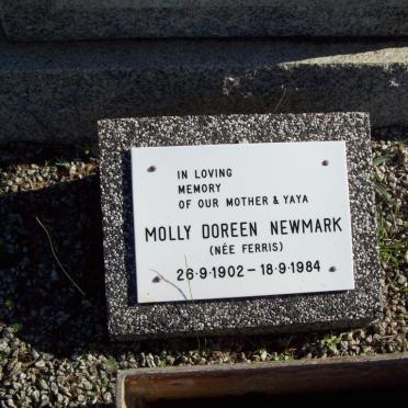 NEWMARK Molly Doreen nee FERRIS 1902-1984